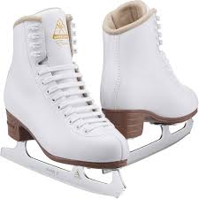 New Jackson Excel JS1291 Size Yth 11.5 White Figure Skating Figure Skates