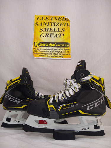 New CCM Tacks AS3 Pro Size 6 D Ice Hockey Goalie Skates