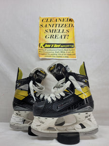 Used Bauer 3S Size 1 D Ice Hockey Skates