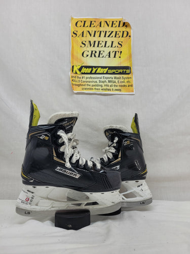 Used Bauer 2s Size Yth 13.5 D Ice Hockey Skates