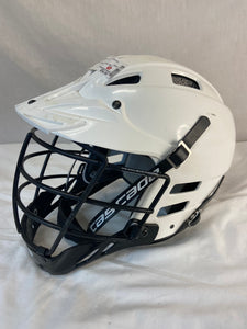 Used Cascade CLH2 Size XXS White Lacrosse Mens Helmet