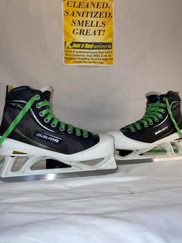 Used Bauer Supreme One80 Size 4.5 D Ice Hockey Goalie Skates