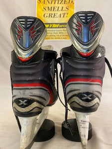 Used Bauer Vapor X7.0 Ice Hockey Size Yth 13 D Skates