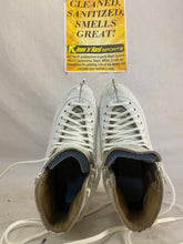 Used Celebrity White Size 4 Figure Skates MK Sheffield Fiesta Steel