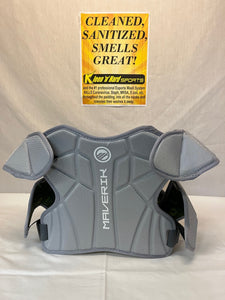 New Maverik MX 2025 Grey Size M Lacrosse Shoulder Pads