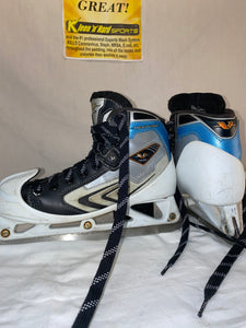 Used CCM Vector 4.0 Size 4 D Ice Hockey Goalie Skates