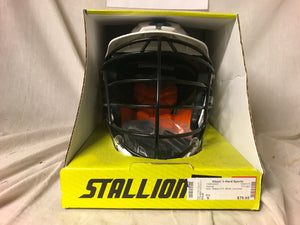 New STX Stallion 575 Size S Black Mens Lacrosse Helmet