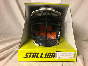 New STX Stallion 575 Size S Black Lacrosse Mens Helmet