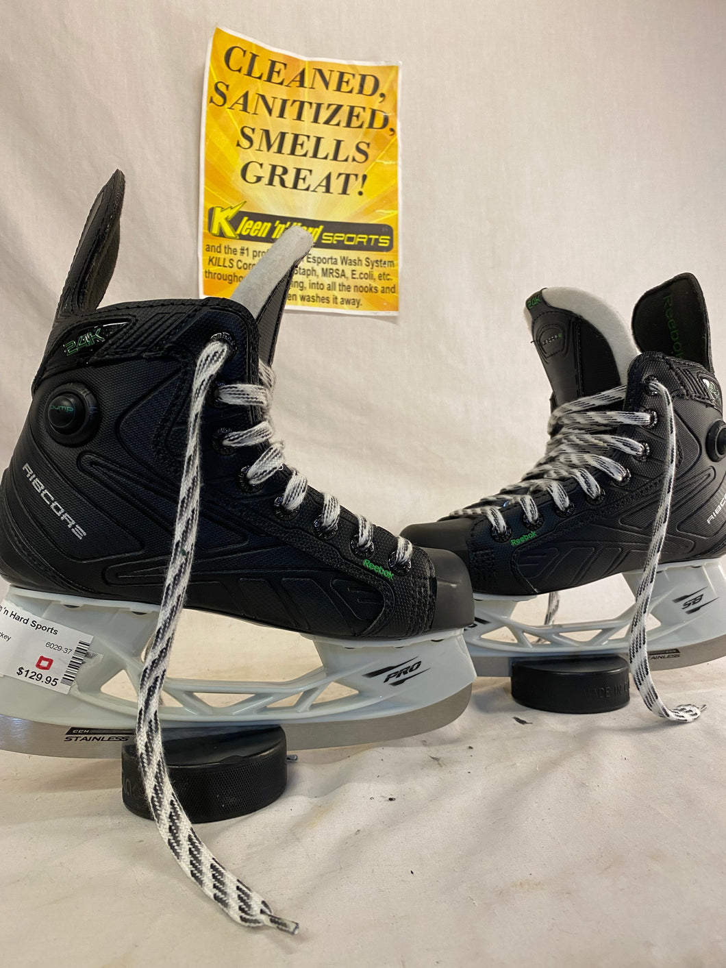 New Reebok 24K Size 1.5 D Ice Hockey Skates