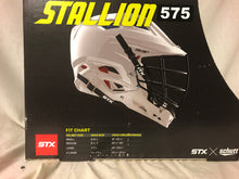 New STX Stallion 575 Size S Black Mens Lacrosse Helmet