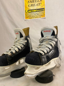 Used Bauer Premier Size 13.5 D Pond Hockey Skates