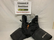 Used Bauer Supreme One35 Size Jr S Reg Black Ice Hockey Pants