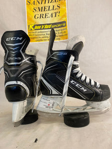 Used CCM Tacks 9040 Size Yth 13 D Ice Hockey Skates