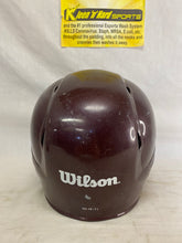 Used Wilson A5200 Maroon Baseball Size Small Helmet