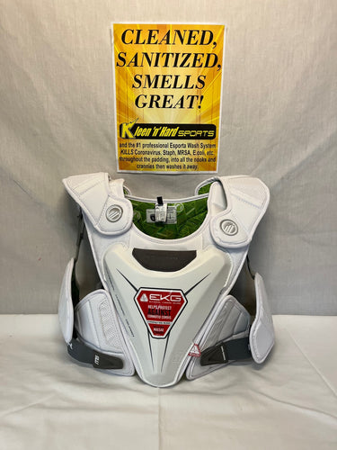 New Maverik M5 Speed Pad White Size S Lacrosse Shoulder Pads