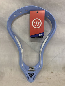 New Warrior Evo 3 (X) Unstrung Mens Carolina-White Lacrosse Head