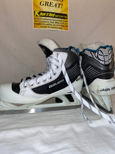 Used Bauer Reactor 2000 Size 4 D Ice Hockey Goalie Skates
