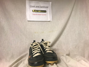 Used Nike Black-White Size 7.5 Air Show Elite Baseball Cleats