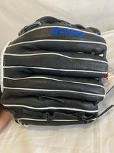 New Wilson A450 Black/White/Red/Blue Size: 12" Throws Right Baseball Glove