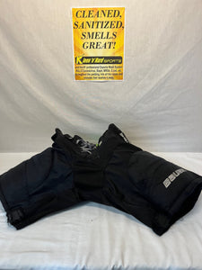 Used Bauer Supreme One 80 Size Jr S Reg Black Ice Hockey Pants